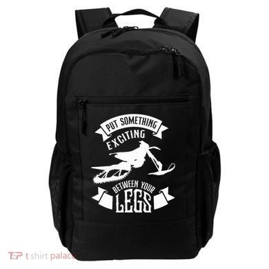 Snowmobile Put Something Exciting Between Your Legs W Backpack
