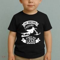 Snowmobile Put Something Exciting Between Your Legs W Toddler T-Shirt thumb 2
