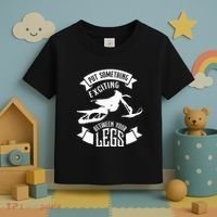 Snowmobile Put Something Exciting Between Your Legs W Toddler T-Shirt thumb 3