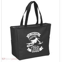 Snowmobile Put Something Exciting Between Your Legs W Tote Bag thumb 2