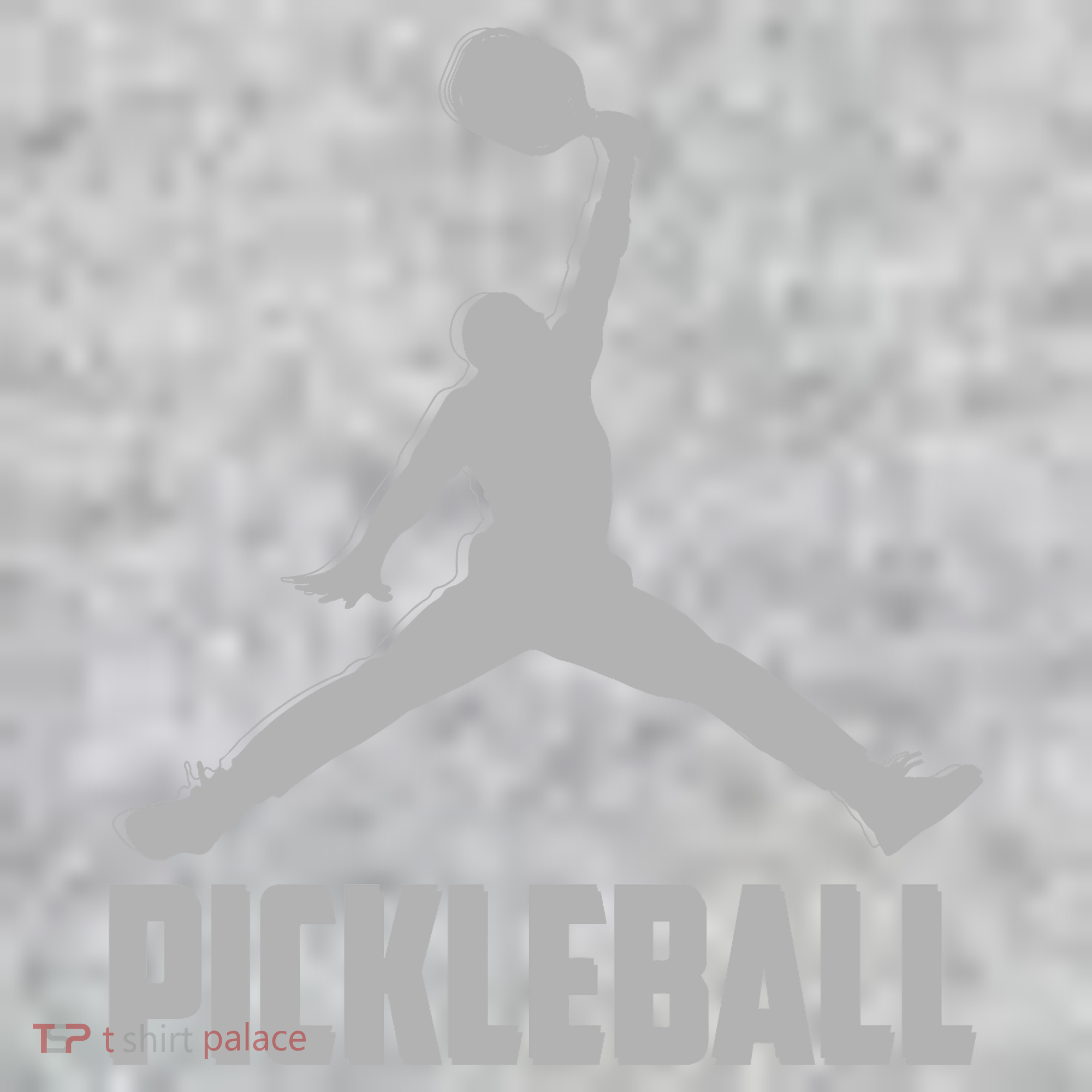 Silver Pickleball Sports Logo The Baniff Cuffed Pom Beanie