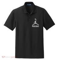 Silver Pickleball Sports Logo Dry Zone Grid Polo thumb 0