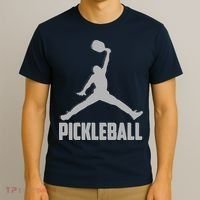 Silver Pickleball Sports Logo T-Shirt thumb 3