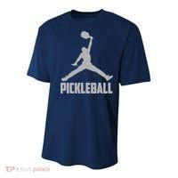 Silver Pickleball Sports Logo Youth Performance Sprint T-Shirt thumb 0