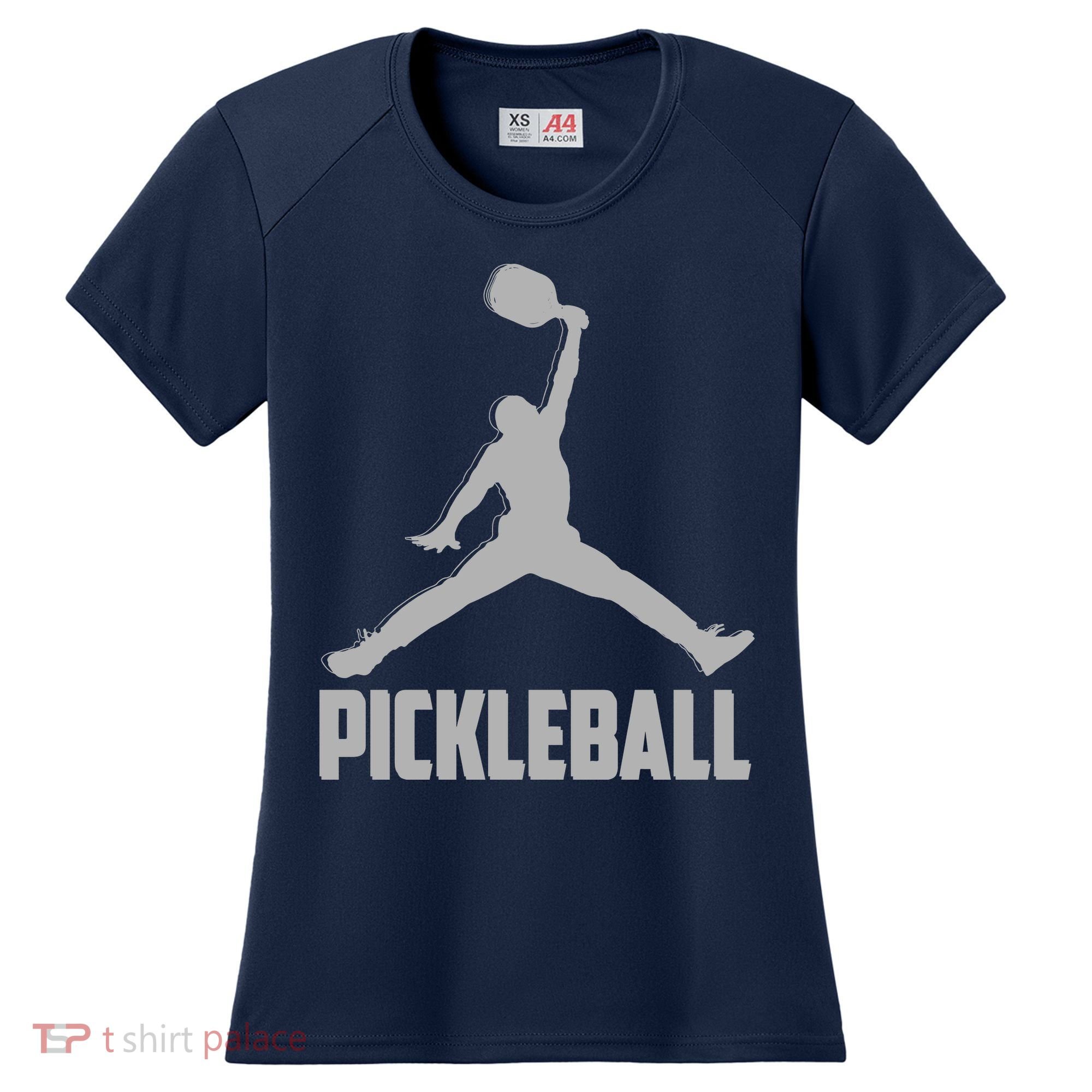 Silver Pickleball Sports Logo Women's Cooling Performance Crew T-Shirt