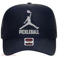 Silver Pickleball Sports Logo Hat thumb 0