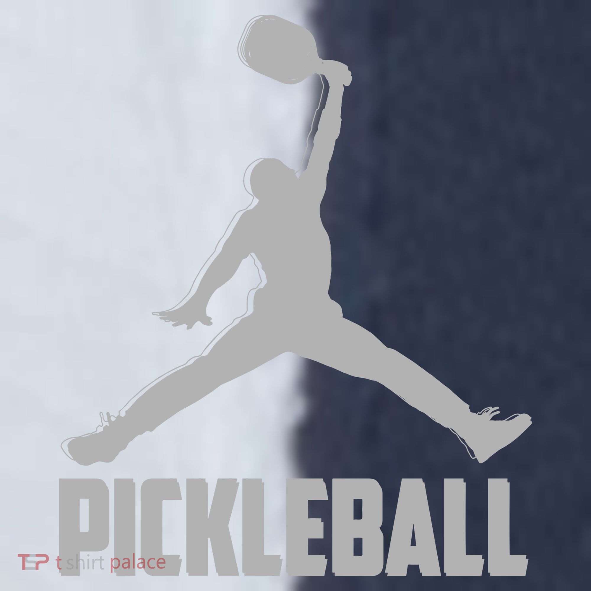 Silver Pickleball Sports Logo Sport-Tek Competitor United Soccer Jersey
