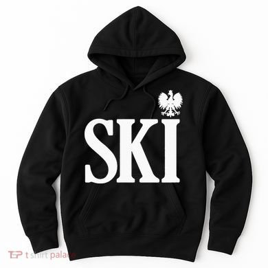 SKI Polish Surnames Ending Polish Eagle Dyngus Day Hoodie