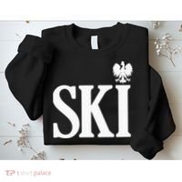 SKI Polish Surnames Ending Polish Eagle Dyngus Day Sweatshirt thumb 2