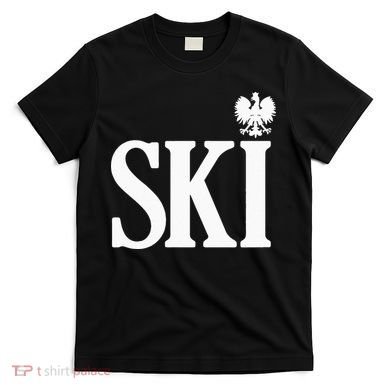 SKI Polish Surnames Ending Polish Eagle Dyngus Day T-Shirt