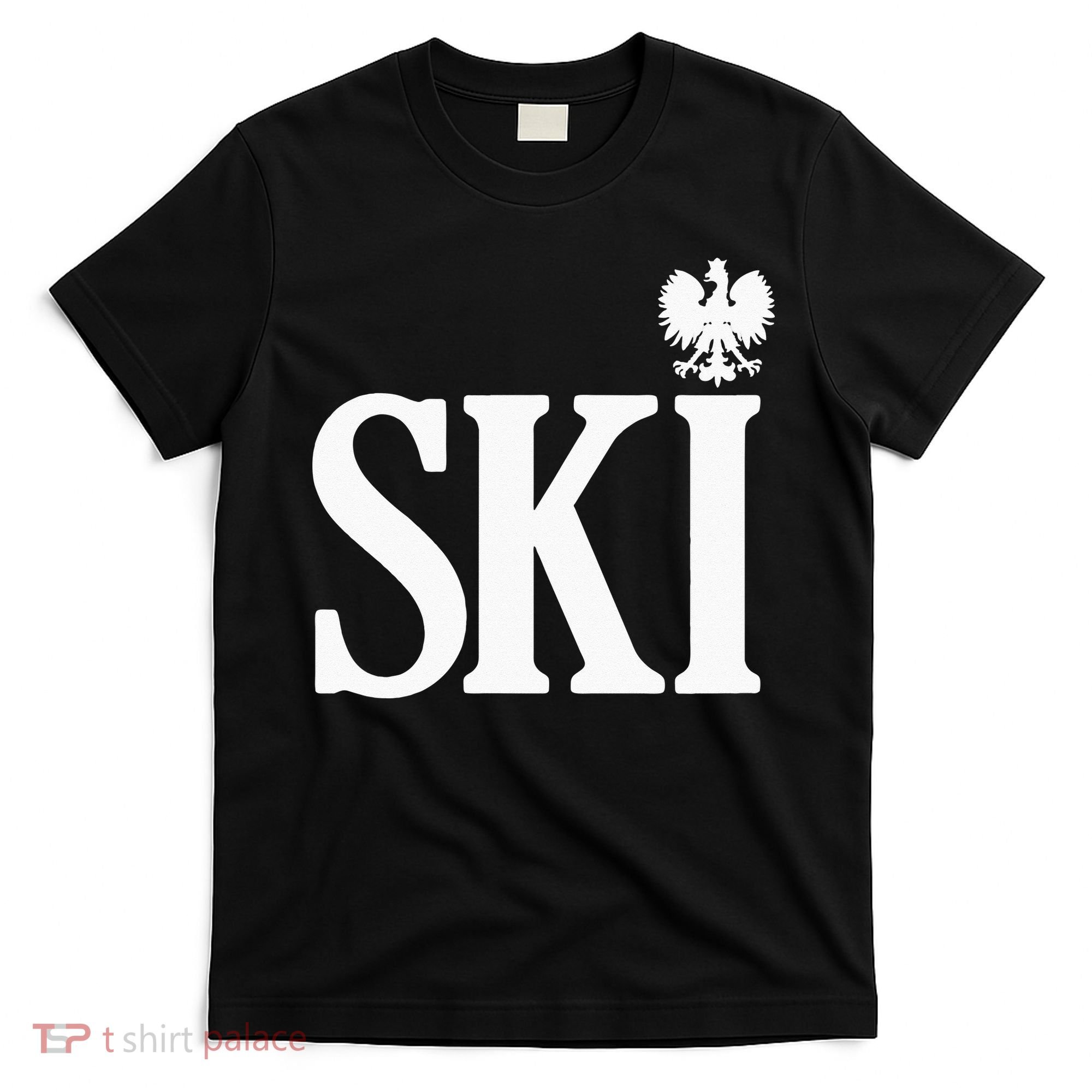 SKI Polish Surnames Ending Polish Eagle Dyngus Day T-Shirt