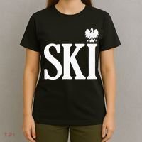 SKI Polish Surnames Ending Polish Eagle Dyngus Day T-Shirt thumb 4