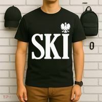 SKI Polish Surnames Ending Polish Eagle Dyngus Day T-Shirt thumb 6
