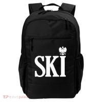 SKI Polish Surnames Ending Polish Eagle Dyngus Day Backpack thumb 0