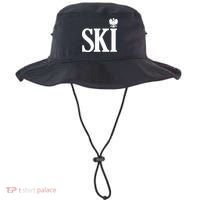 SKI Polish Surnames Ending Polish Eagle Dyngus Day Bucket Hat thumb 0