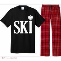 SKI Polish Surnames Ending Polish Eagle Dyngus Day Pajama Set thumb 0