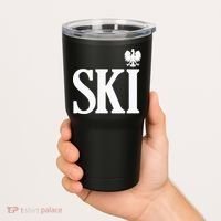 SKI Polish Surnames Ending Polish Eagle Dyngus Day Tumbler thumb 2