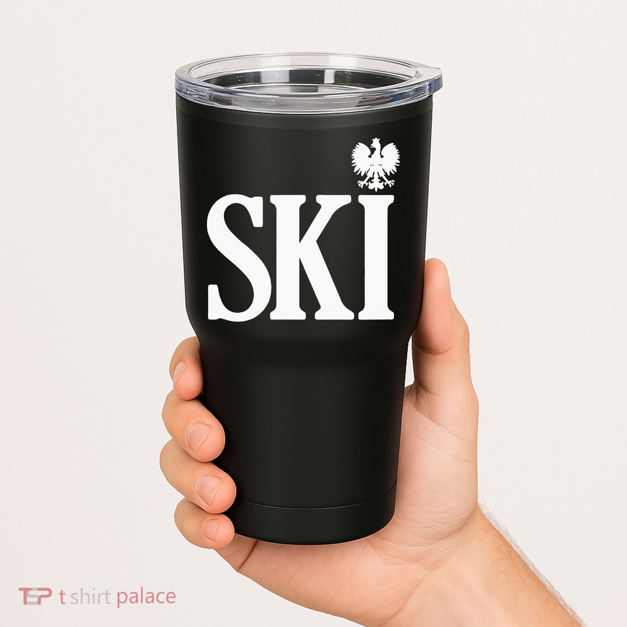 SKI Polish Surnames Ending Polish Eagle Dyngus Day Tumbler