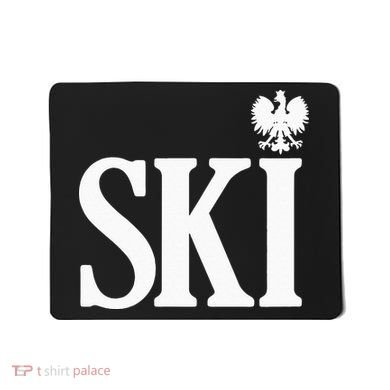 SKI Polish Surnames Ending Polish Eagle Dyngus Day Mousepad