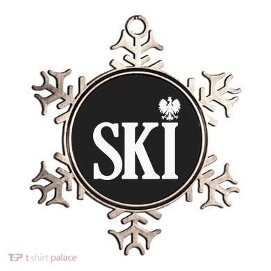 SKI Polish Surnames Ending Polish Eagle Dyngus Day Ornament