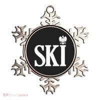 SKI Polish Surnames Ending Polish Eagle Dyngus Day Ornament thumb 0