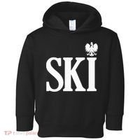 SKI Polish Surnames Ending Polish Eagle Dyngus Day Toddler Hoodie thumb 0