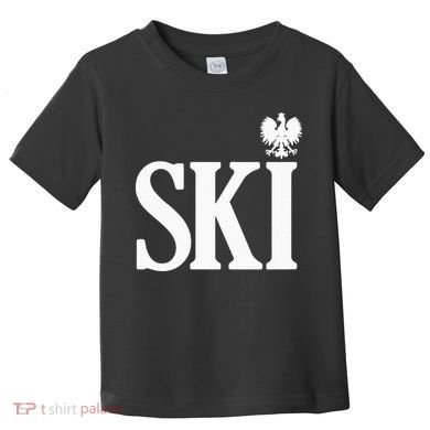 SKI Polish Surnames Ending Polish Eagle Dyngus Day Toddler T-Shirt