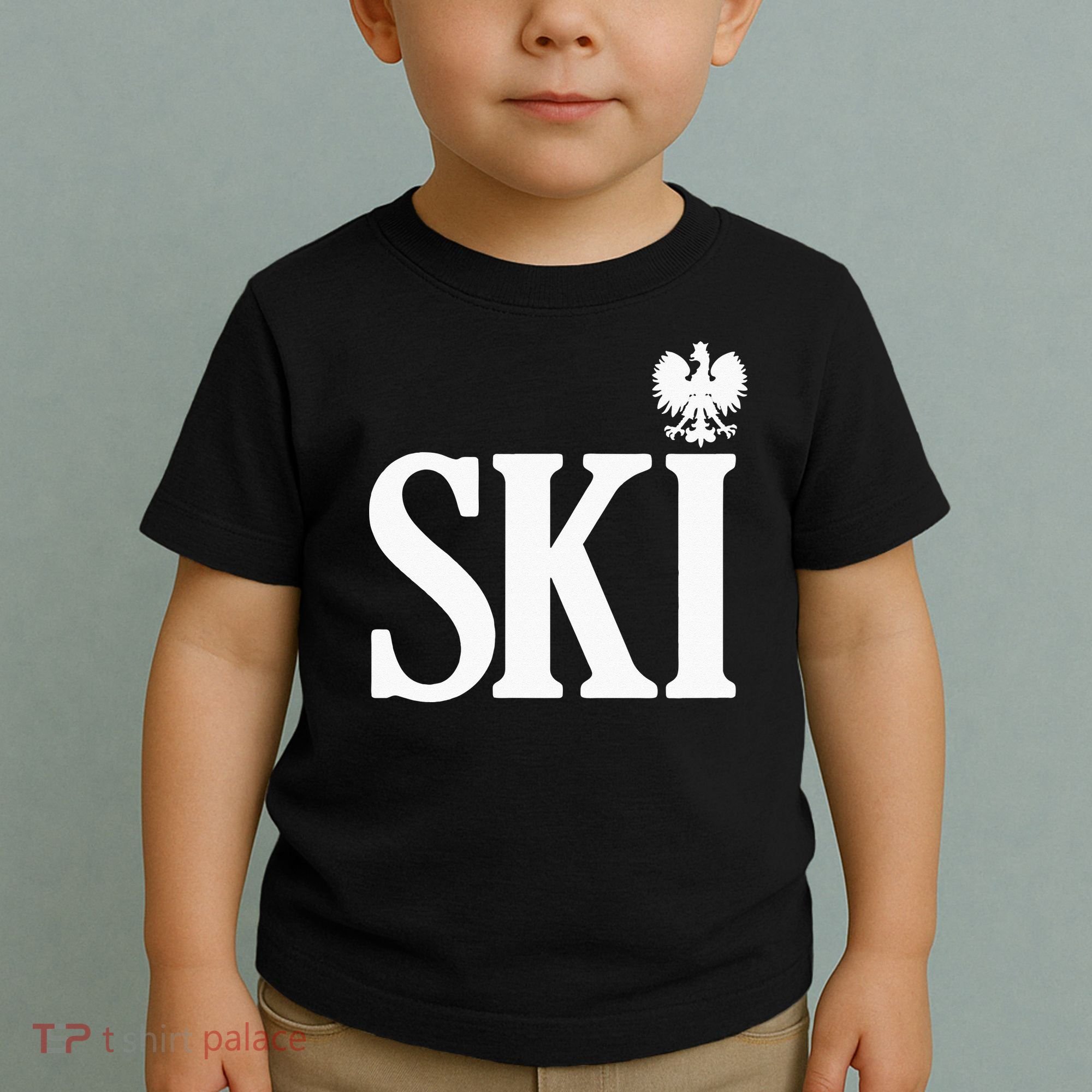 SKI Polish Surnames Ending Polish Eagle Dyngus Day Toddler T-Shirt