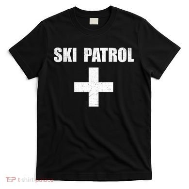 Ski Patrol Skiing First Aid Winter Gift T-Shirt