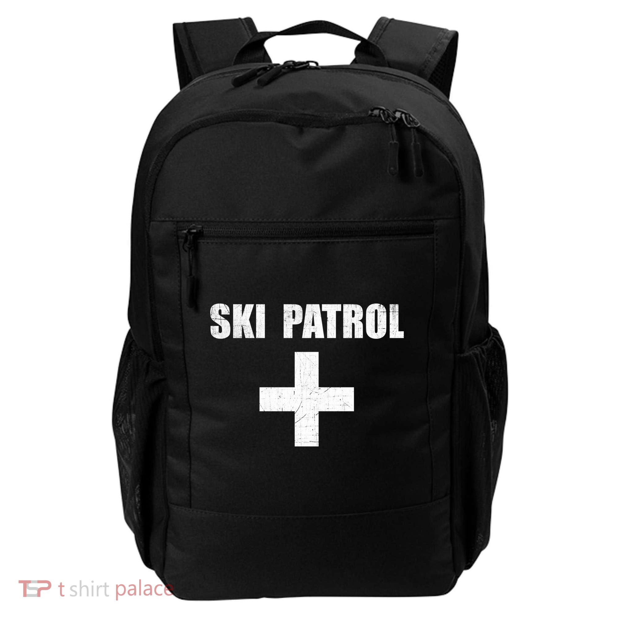 Ski Patrol Skiing First Aid Winter Gift Backpack