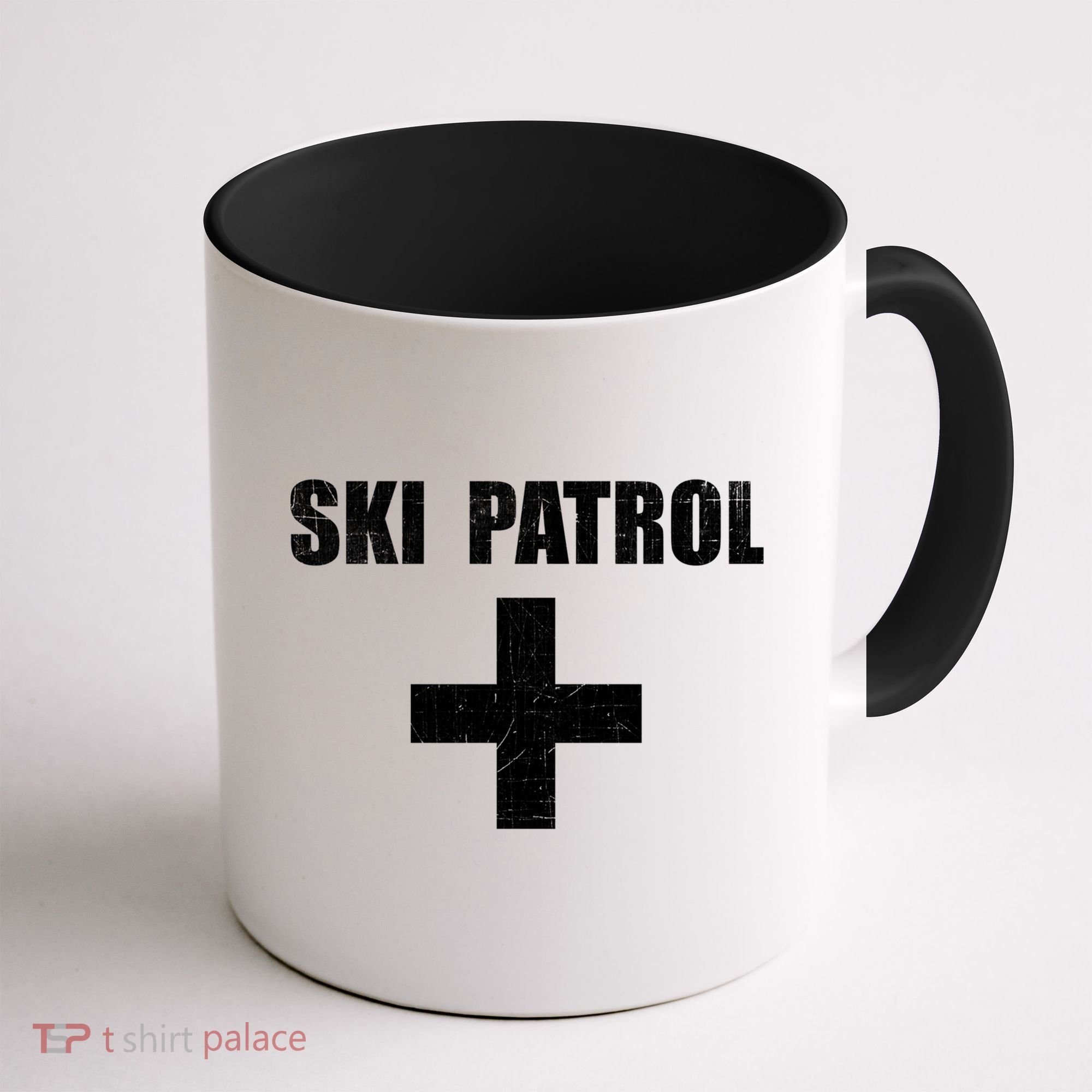 Ski Patrol Skiing First Aid Winter Gift Coffee Mug