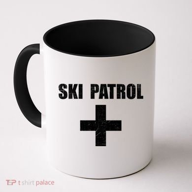 Ski Patrol Skiing First Aid Winter Gift Coffee Mug