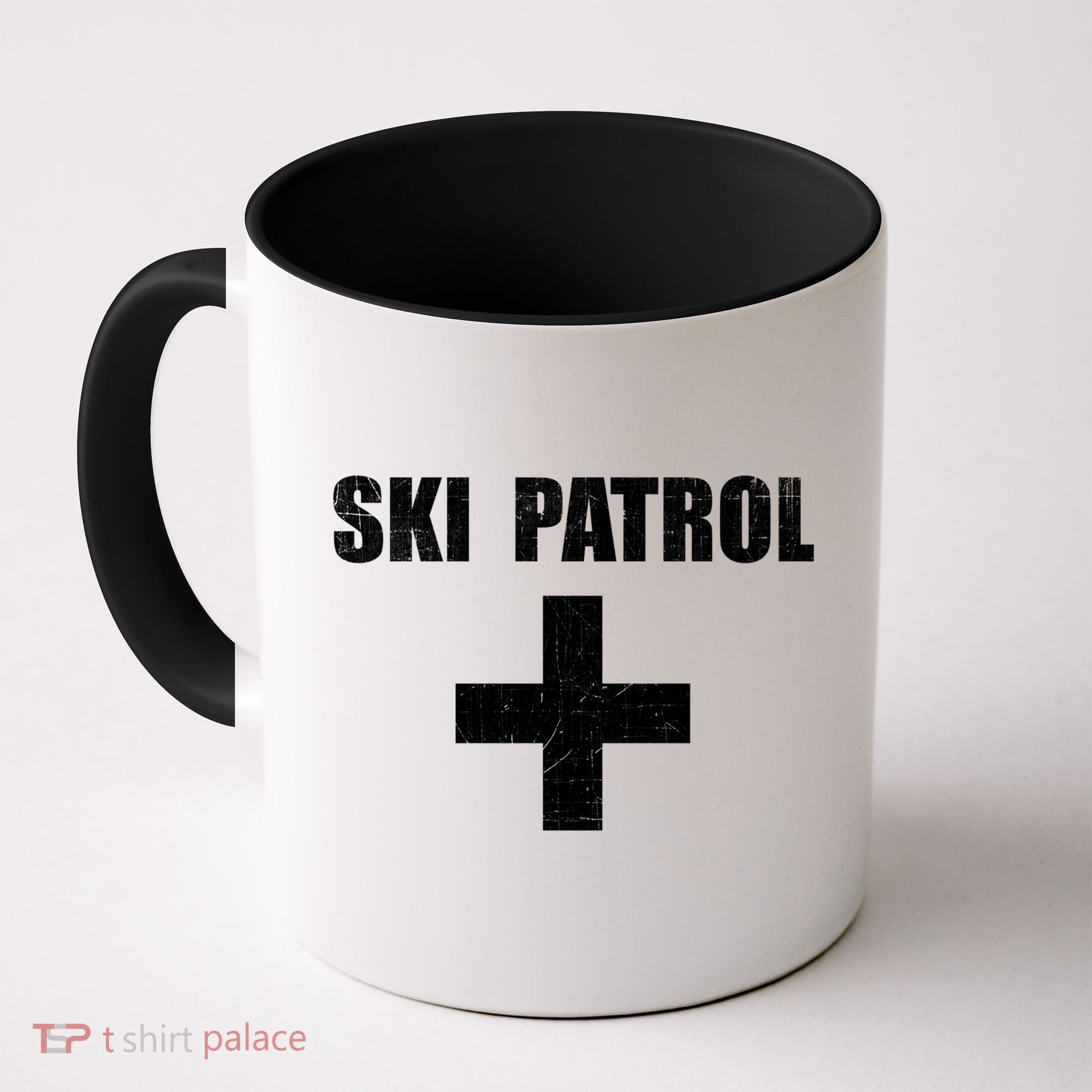 Ski Patrol Skiing First Aid Winter Gift Coffee Mug