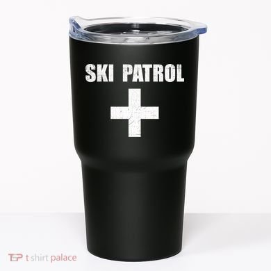 Ski Patrol Skiing First Aid Winter Gift Tumbler