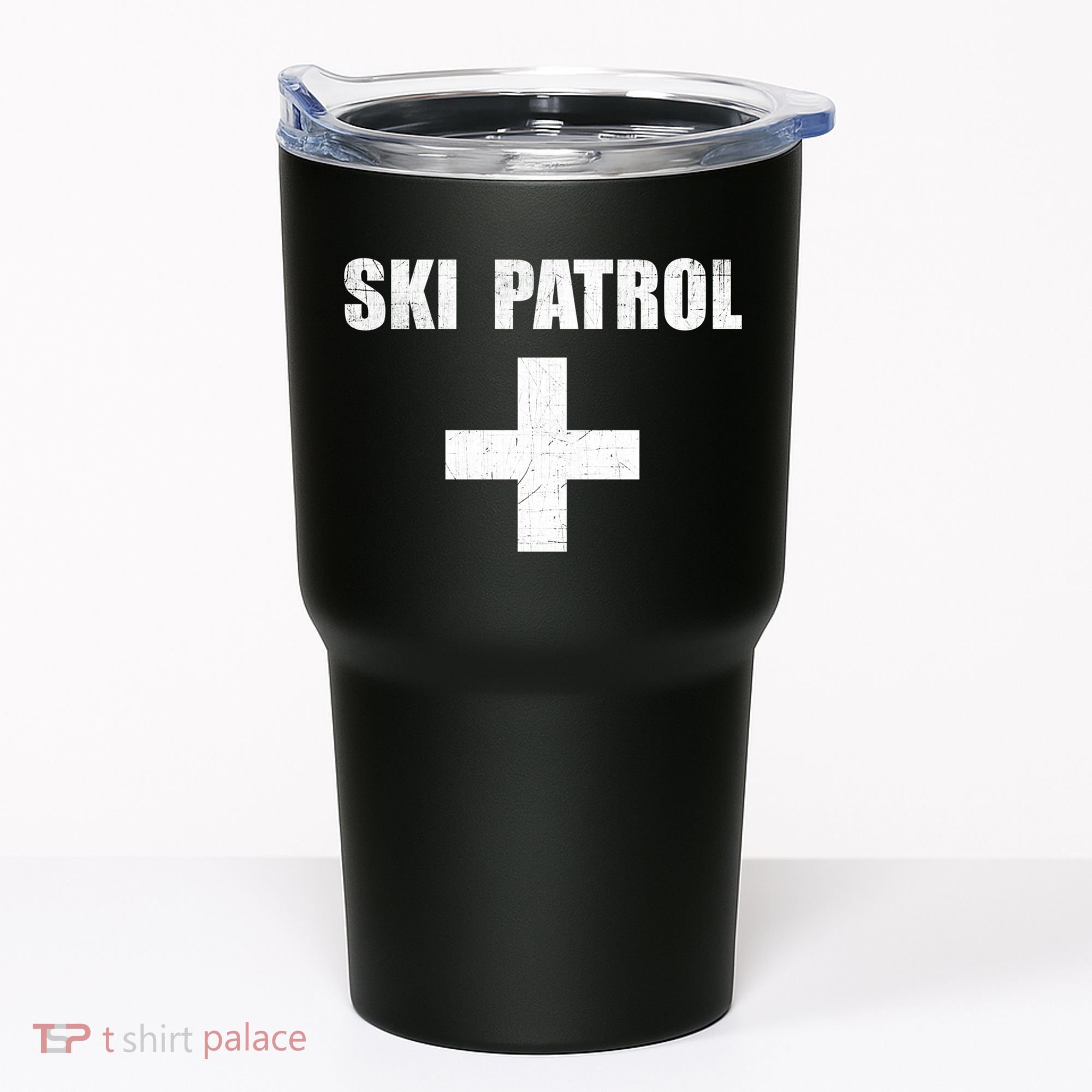 Ski Patrol Skiing First Aid Winter Gift Tumbler