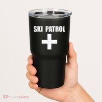Ski Patrol Skiing First Aid Winter Gift Tumbler thumb 2