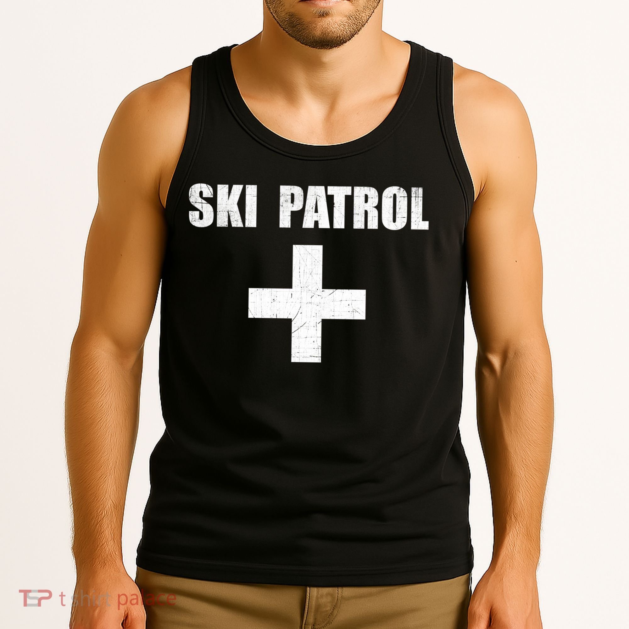 Ski Patrol Skiing First Aid Winter Gift Tank Top