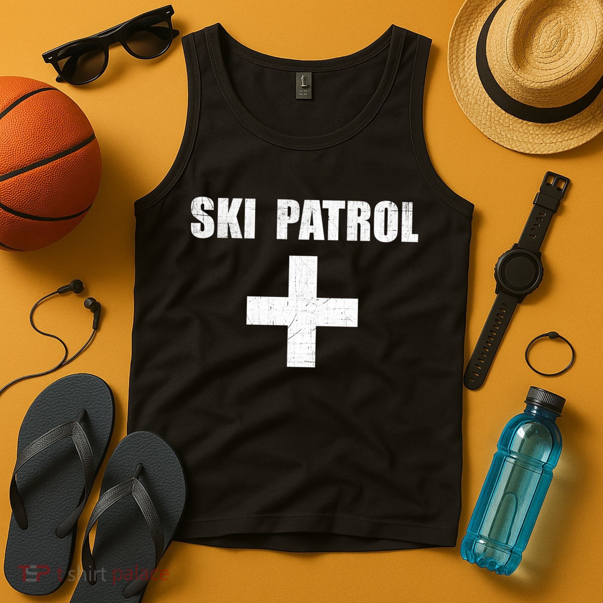 Ski Patrol Skiing First Aid Winter Gift Tank Top