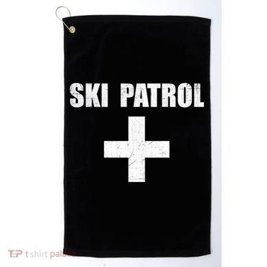 Ski Patrol Skiing First Aid Winter Gift Golf Towel