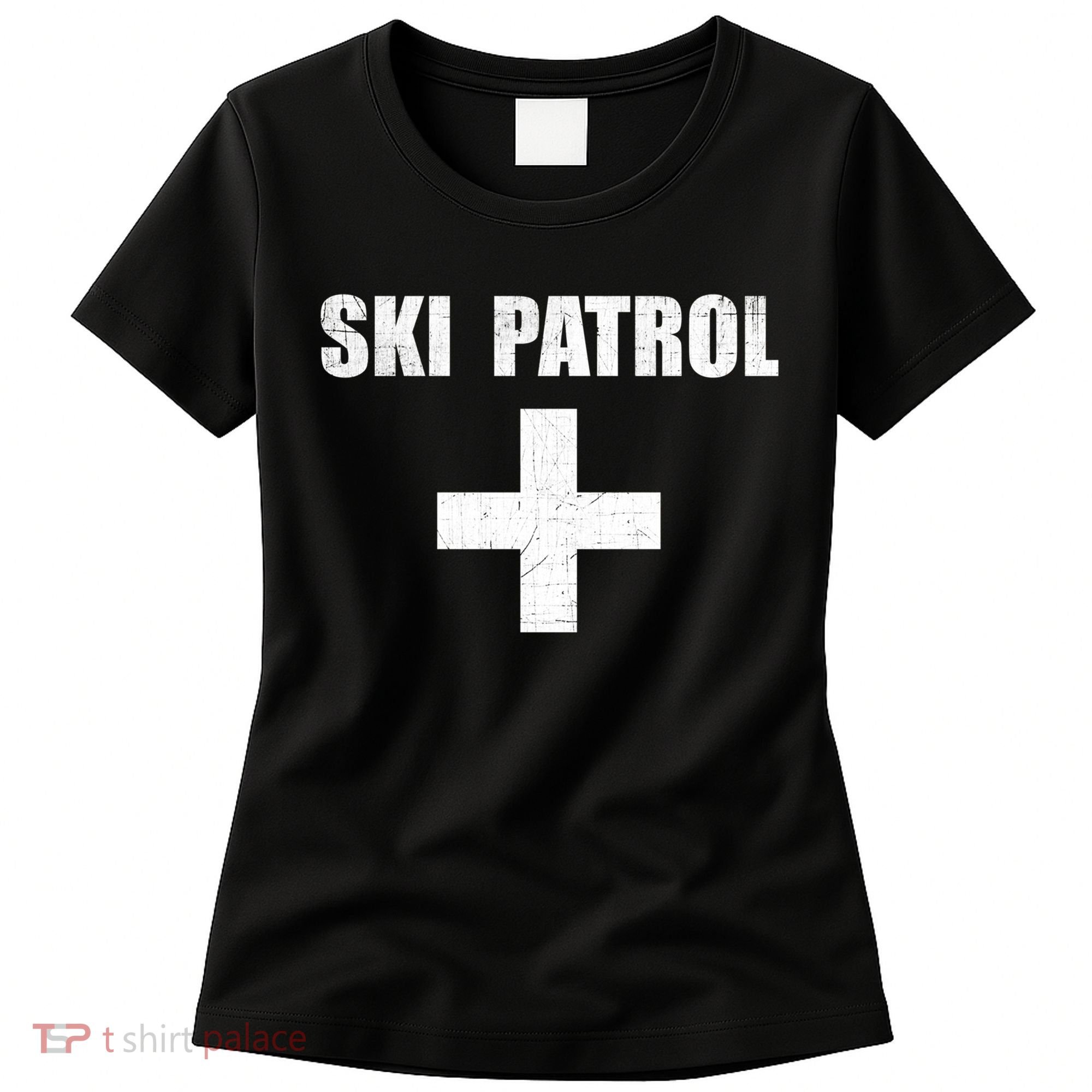 Ski Patrol Skiing First Aid Winter Gift Women's T-Shirt