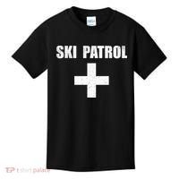 Ski Patrol Skiing First Aid Winter Gift Kids T-Shirt thumb 0