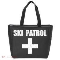 Ski Patrol Skiing First Aid Winter Gift Tote Bag thumb 0