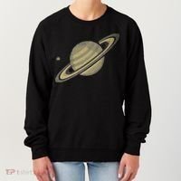 Saturn Planet Solar System Astronomy Women's Sweatshirt thumb 0