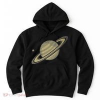 Saturn Planet Solar System Astronomy Hoodie thumb 0