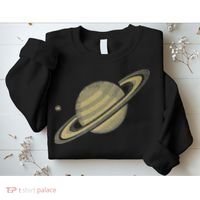 Saturn Planet Solar System Astronomy Sweatshirt thumb 2