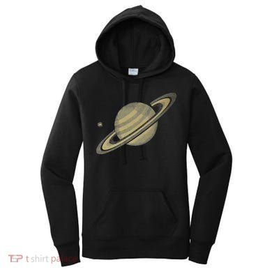 Saturn Planet Solar System Astronomy Women's Hoodie