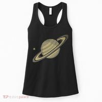 Saturn Planet Solar System Astronomy Women's Tank Top thumb 0
