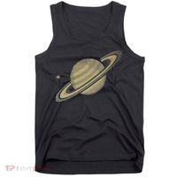 Saturn Planet Solar System Astronomy Tank Top thumb 0