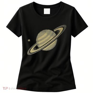 Saturn Planet Solar System Astronomy Women's T-Shirt