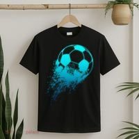 Soccer Player Sports Vintage Boy Soccer T-Shirt thumb 2